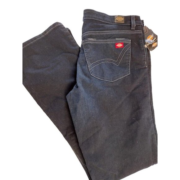 Dickies‎ Women's Jeans Size 16 LN Slim Fit-Low Rise-Boot Cut - Picture 1 of 8